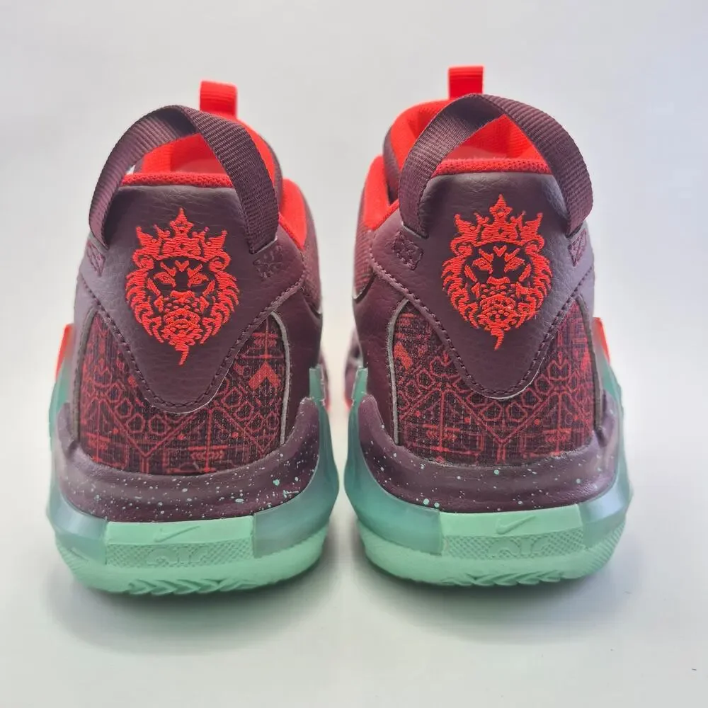 NIKE Lebron Witness 7 SE GS "Team Red Jade" Shoes Youth Size 5Y - Picture 6 of 12